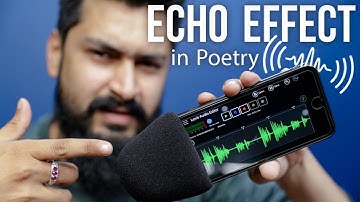 Lexis Audio Editor Tutorial | Echo Effect For Poetry in Mobile Phone | Best Audio Recording App