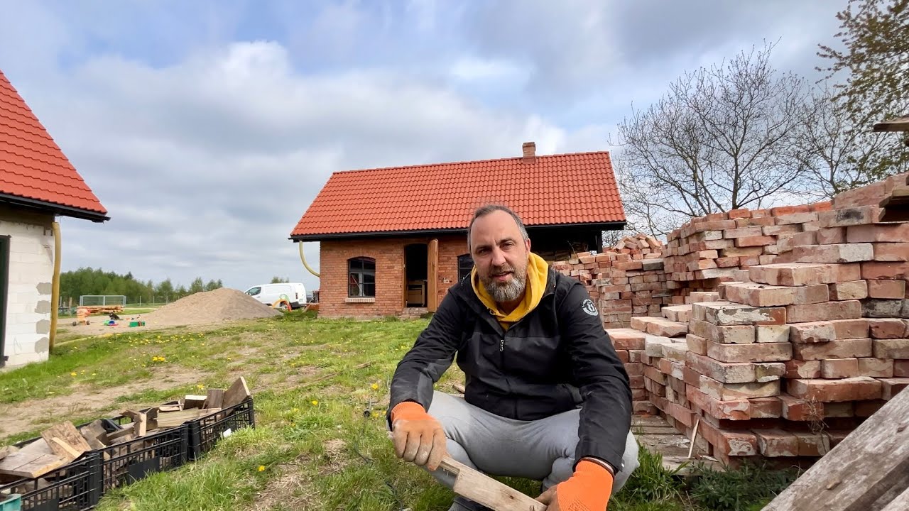 Piec na drewno i dom bez ocieplenia.Mieszkamy miesiąc czasu, a palimy tylko sporadycznie.Majowy Vlog