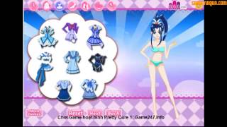 Chơi game trang điểm hoạt hình Game Pretty Cure 1, Video chơi game Game hoạt hình Pretty Cure 1 screenshot 2