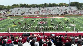 September 13, 2025 Ball State Pride of Mid-America Marching Band Half-Time Show