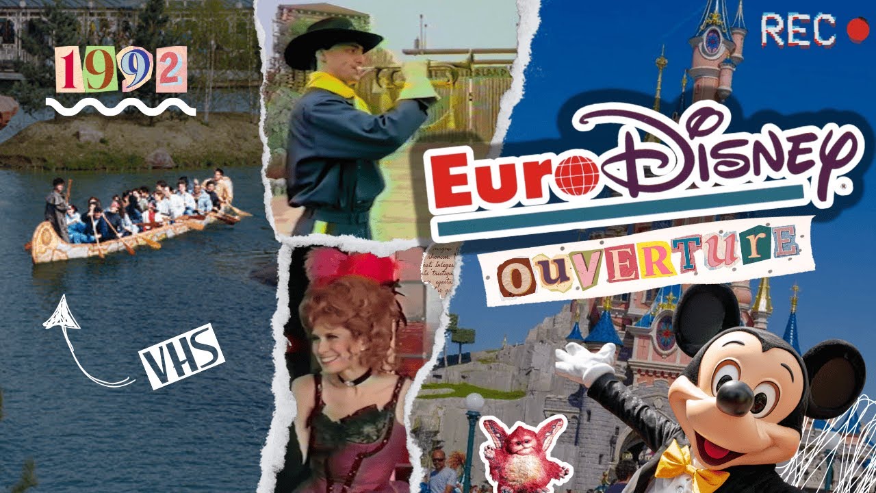 OUVERTURE EURO DISNEY 1992 (2/4) : Le Show TV INÉDIT des Stars et Célébrités !