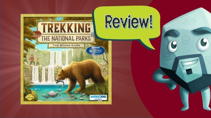 Underdog Games Trekking The National Parks - The Award-Winning Family Board  Game | Designed for National Park Lovers, Kids & Adults | Ages 10 and Up 