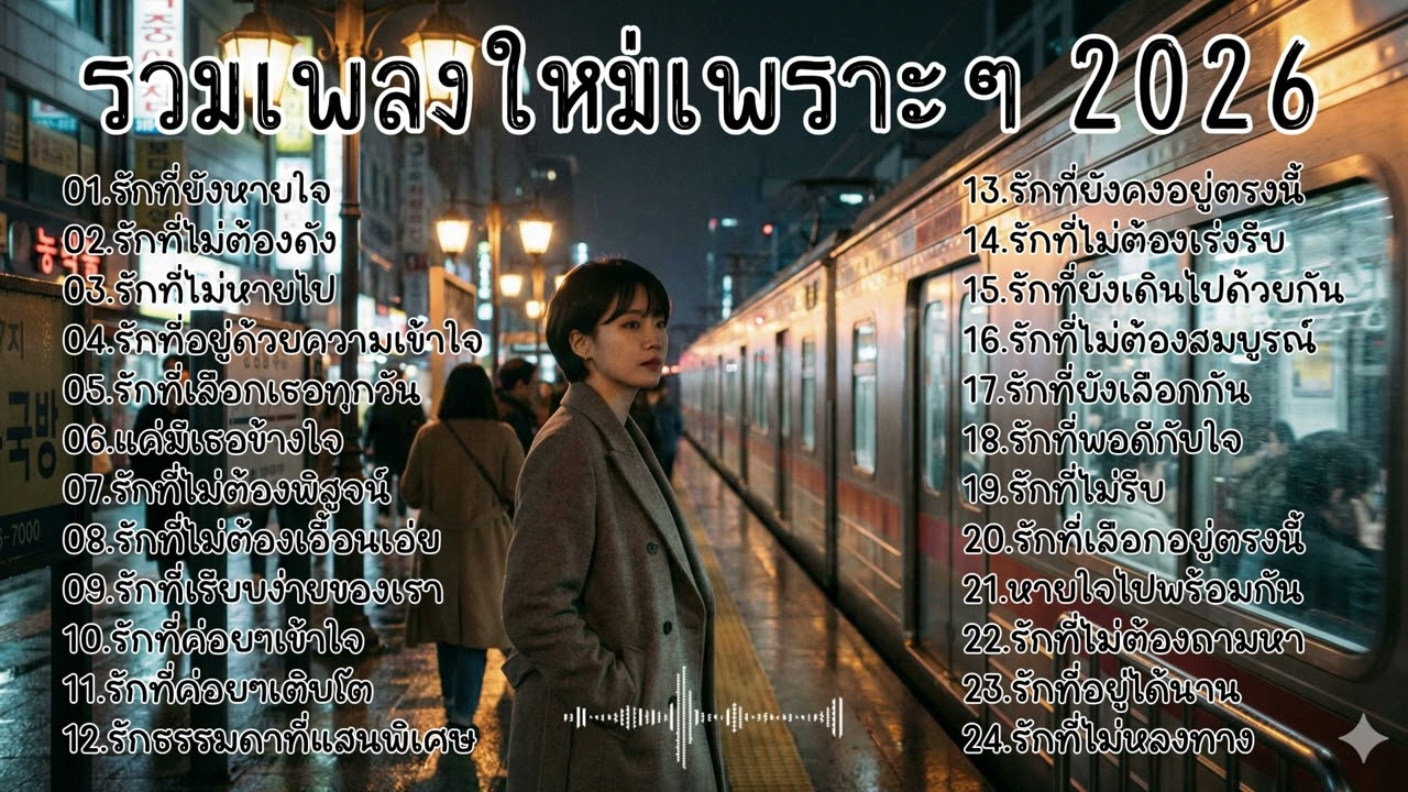 รวมเพลงใหม่เพราะๆ 2026  VOL 78 | [ Melody for Love ] 🎵 #รวมเพลงใหม่ #รวมเพลงเพราะ