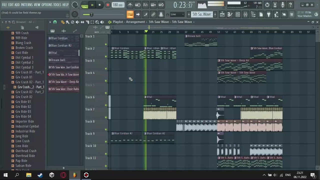 I tried to make breakcore soundtrack for my game - YouTube