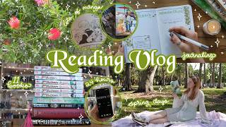 24 HOUR READATHON | reading 12 books in a weekend and enjoying spring days 🌼