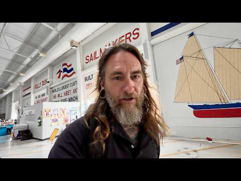 THE LARGEST SAIL LOFT IN THE WORLD!  Touring Rolly Tasker Sails in Phuket Thailand