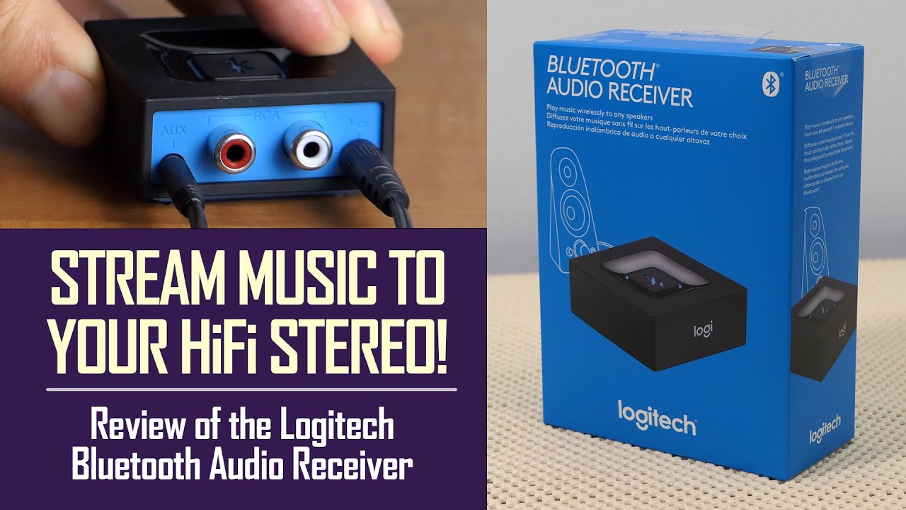 Stream Music to Stereo Speakers From iPhone, iPad, Phone: Logitech