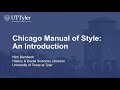 Chicago Manual of Style
