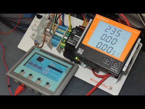 HMI KTP400 s Modbus TCP protokolem / Siemens touch panel KTP400 using Modbus TCP protocol