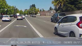 Dashcam captures deadly crash during police chase in Sacramento neighborhood