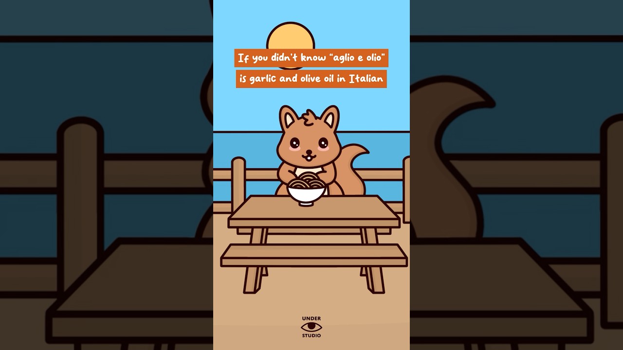 A Simple Recipe 🍝 Birdie & Squirrel | Comedy Animation Meme | Original Audio: @bashtheentertainer