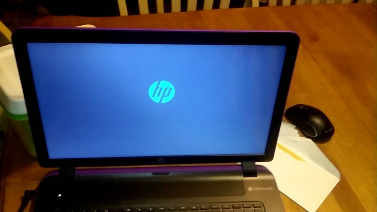 hp slow boot up