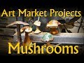 Transformez un champignon de bois dur  art market projects
