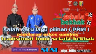 Download Lagu Lagu Lampung Populer 2021 SUSI - Cipt. Hilla Hambala - Sai Lampung Channel MP3