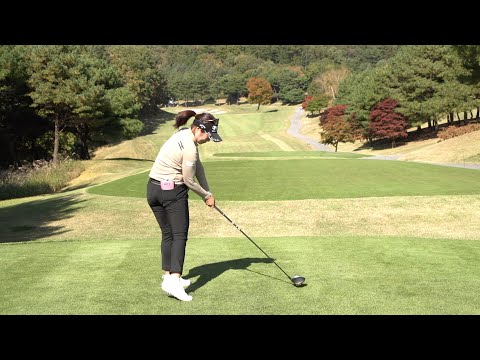 ‘샷감’ 회복한 이정은6의 드라이버 샷