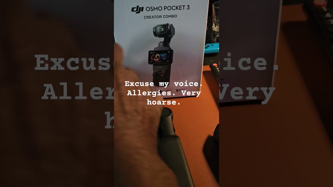 DJI Osmo Pocket  3 Creator Combo  Unboxing Preview.  #dji #camera #gimbal #unboxing