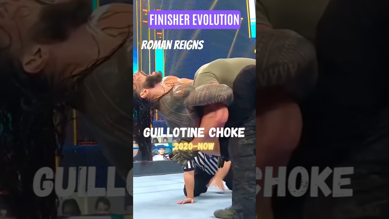 Every FINISHER of Roman Reigns ! 
