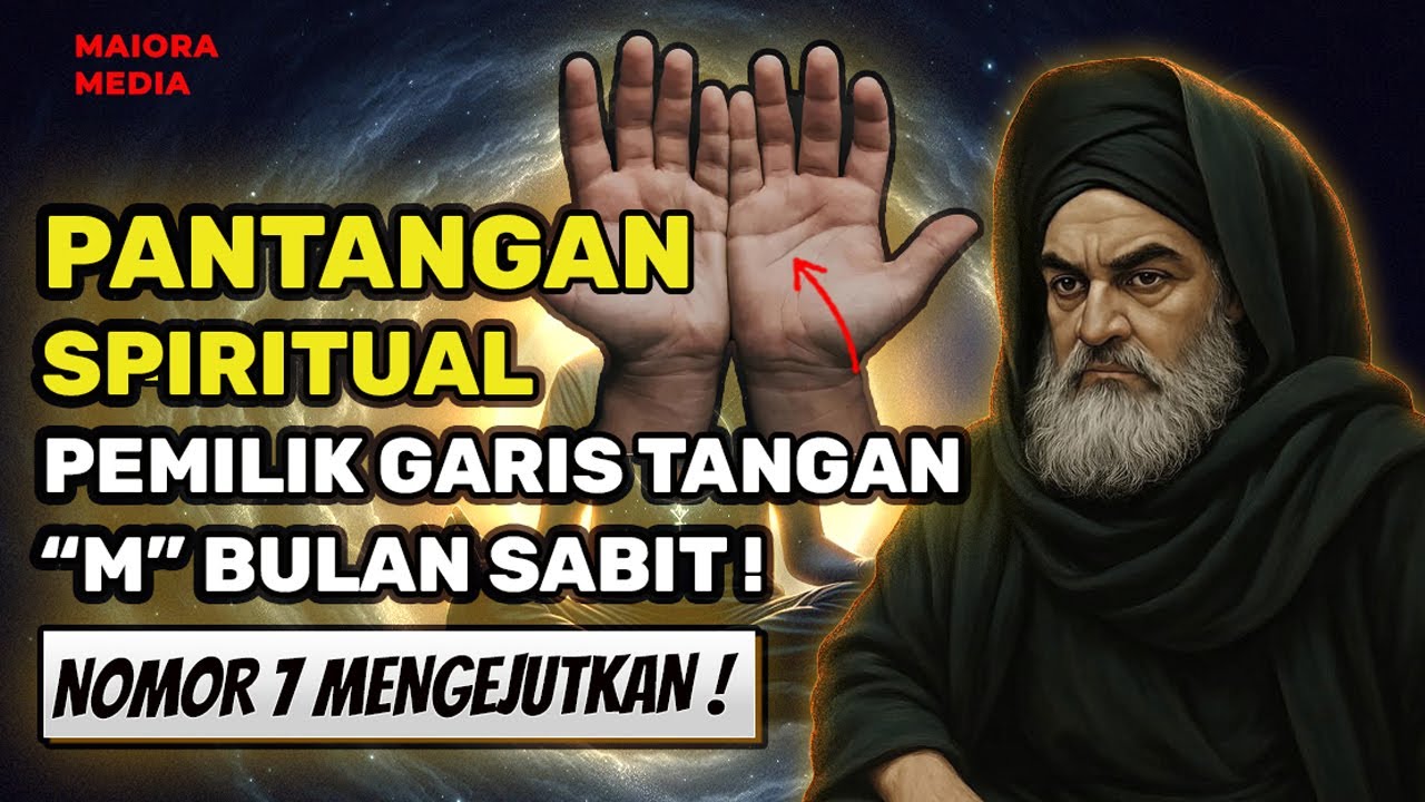 JANGAN SAMPAI MENYESAL, KENALI 7 PANTANGAN INI❗  7 Pantangan Pemilik Garis Tangan M Bulan Sabit!