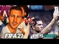 FIFA 21 vs PES 2021 - COMEMORAÇÕES Comparação