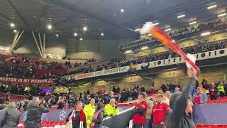 The Sir Alex Stand At Old Trafford Is Full Of Galatasaray Fans Manchester United 2-3 Galatasaray