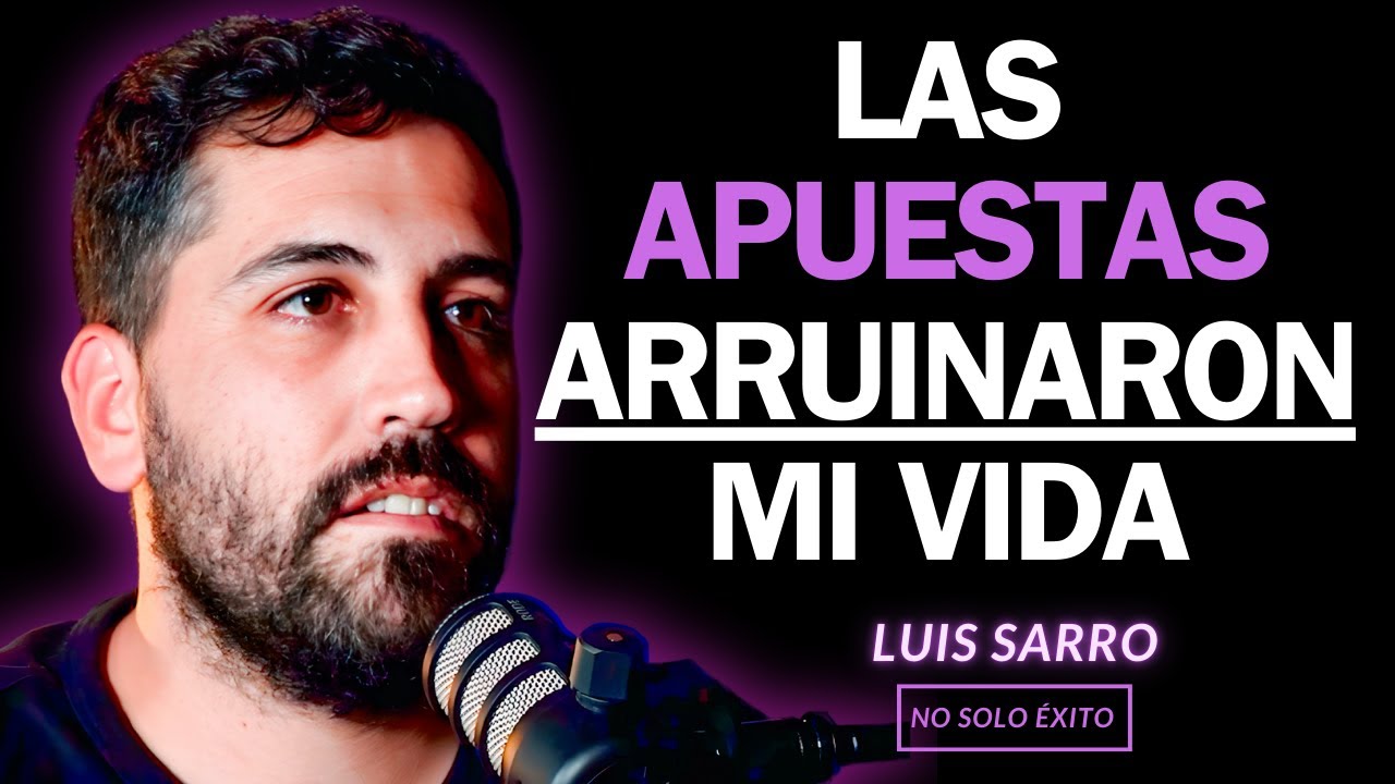 LUDOPATÍA Y ROBO : MI DESGARRADORA HISTORIA. COMO SALIR DE LAS APUESTAS DEPORTIVAS | Luis Sarro