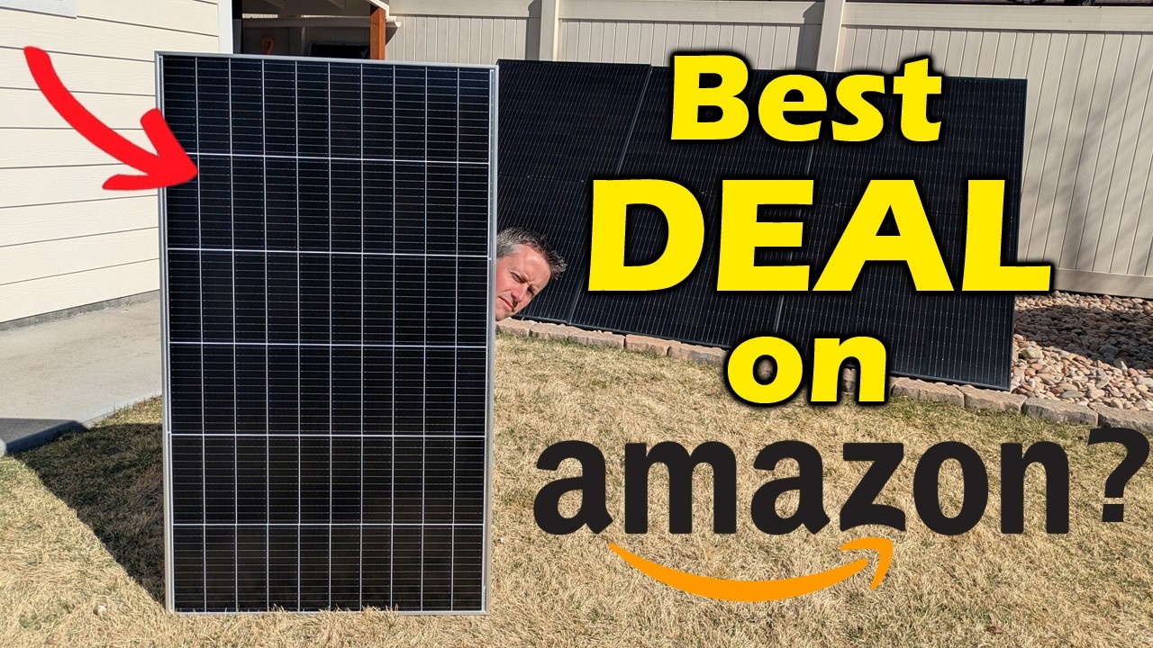 I Bought Amazon's CHEAPEST 200w Solar Panel — Jasonoid - Solar Power, Batteries, and More! (video thumbnail)
