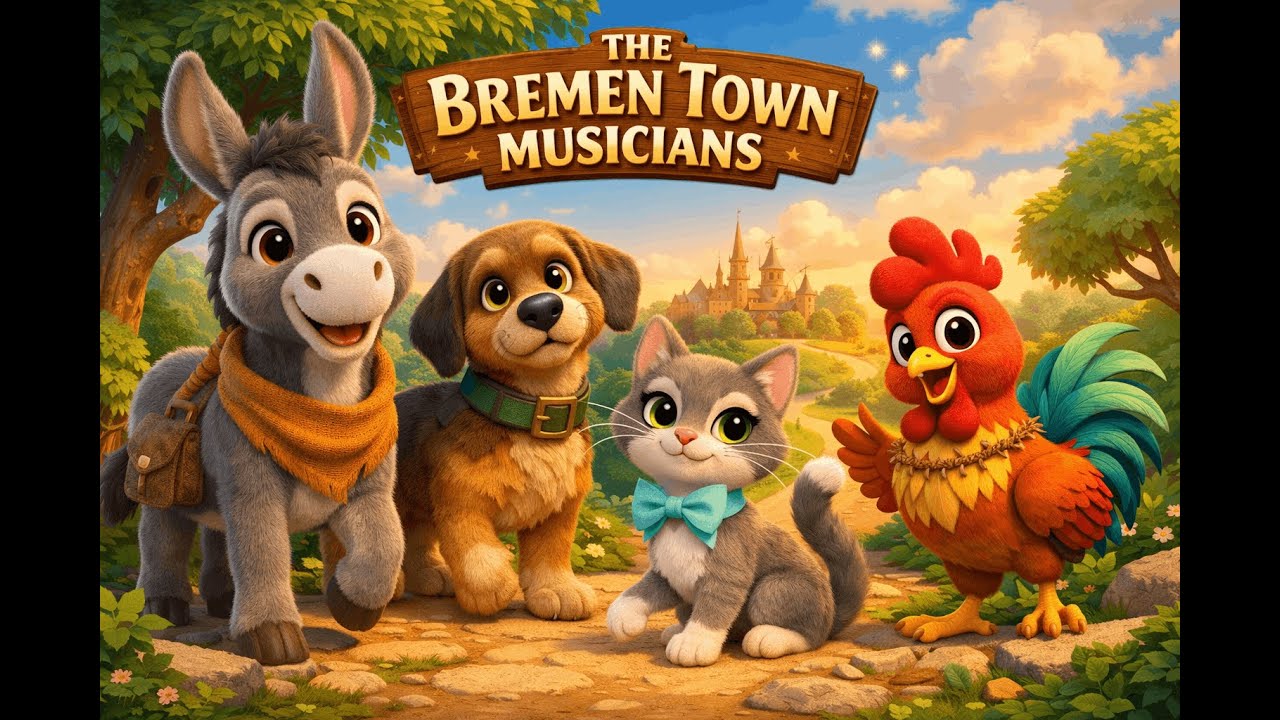 The Bremen Town Musicians | Four Forgotten Animals Find a New Home