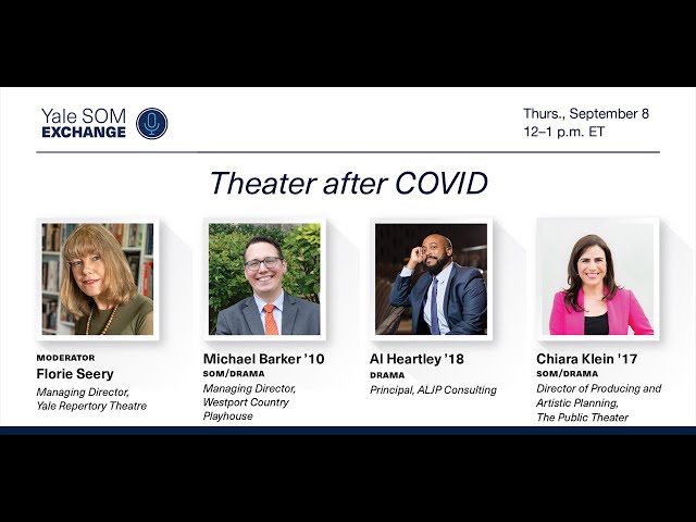 Watch [SOM Exchange] Theater after COVID on YouTube.