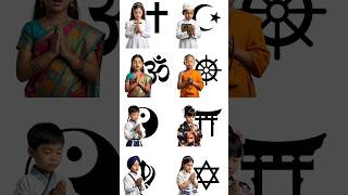 World Religions: A Beautiful Journey of Faith 🌍✨ #Unity #shorts #facts