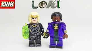 LEGO Локи, Сильвия, Канг Завоеватель | Unofficial Lego Minifigures Loki  Silvie He Who Remains