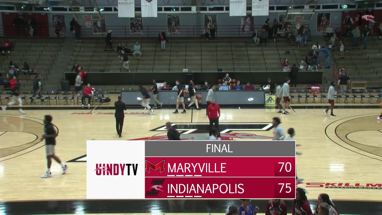 WBB: Indianapolis vs. Maryville | 1/16/2023 | UINDY TV