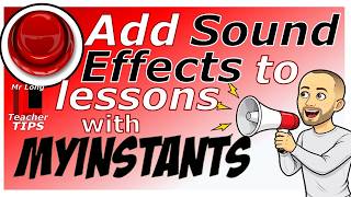 Add sound effects to lessons with My Instants