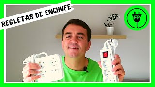 🔌Cómo elegir regletas de enchufes, bases múltiples y alargadores de cable para vivienda🔌