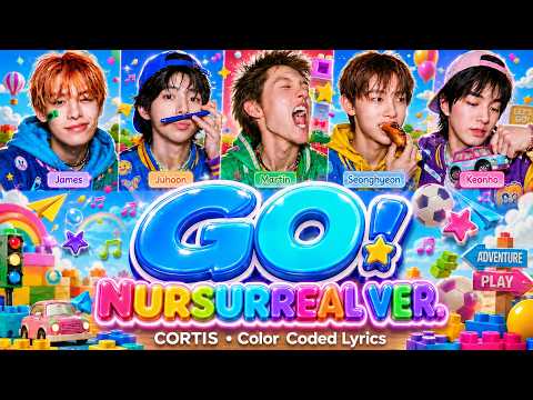 Cover CORTIS (코르티스) - GO! | Nursurreal Ver (Color Coded Lyrics)