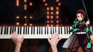 Demon Slayer - Kamado Tanjiro no Uta (Pretty Hard Piano Version)