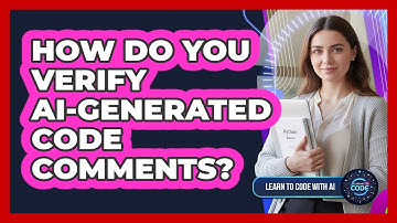 How Do You Verify AI-Generated Code Comments?