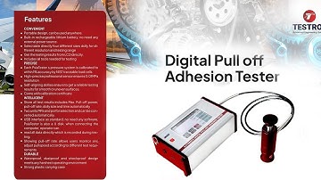 From Precision to Durability — The Adhesion Tester You Can Trust