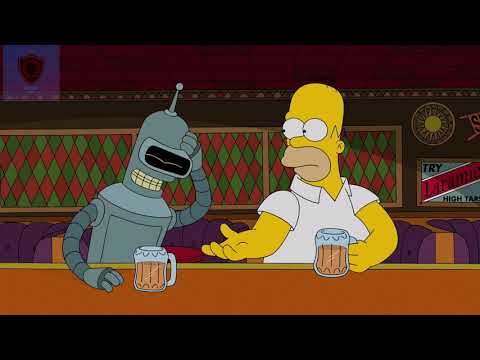 O dia em que o Homer achou seu semelhante robô chamado Bender