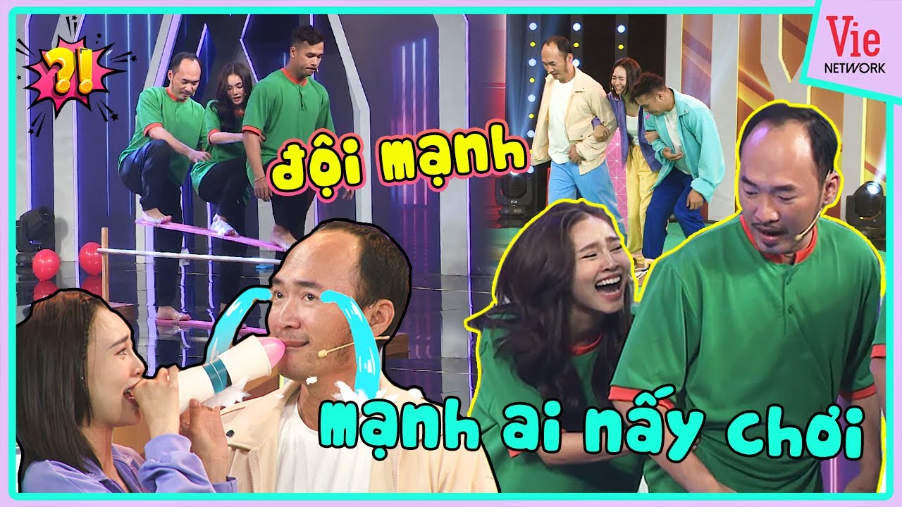 Cười banh 1001 màn Nọc Nọc và ông chú phối hợp thành 1 đội MẠNH, nhưng là...MẠNH AI NẤY CHƠI