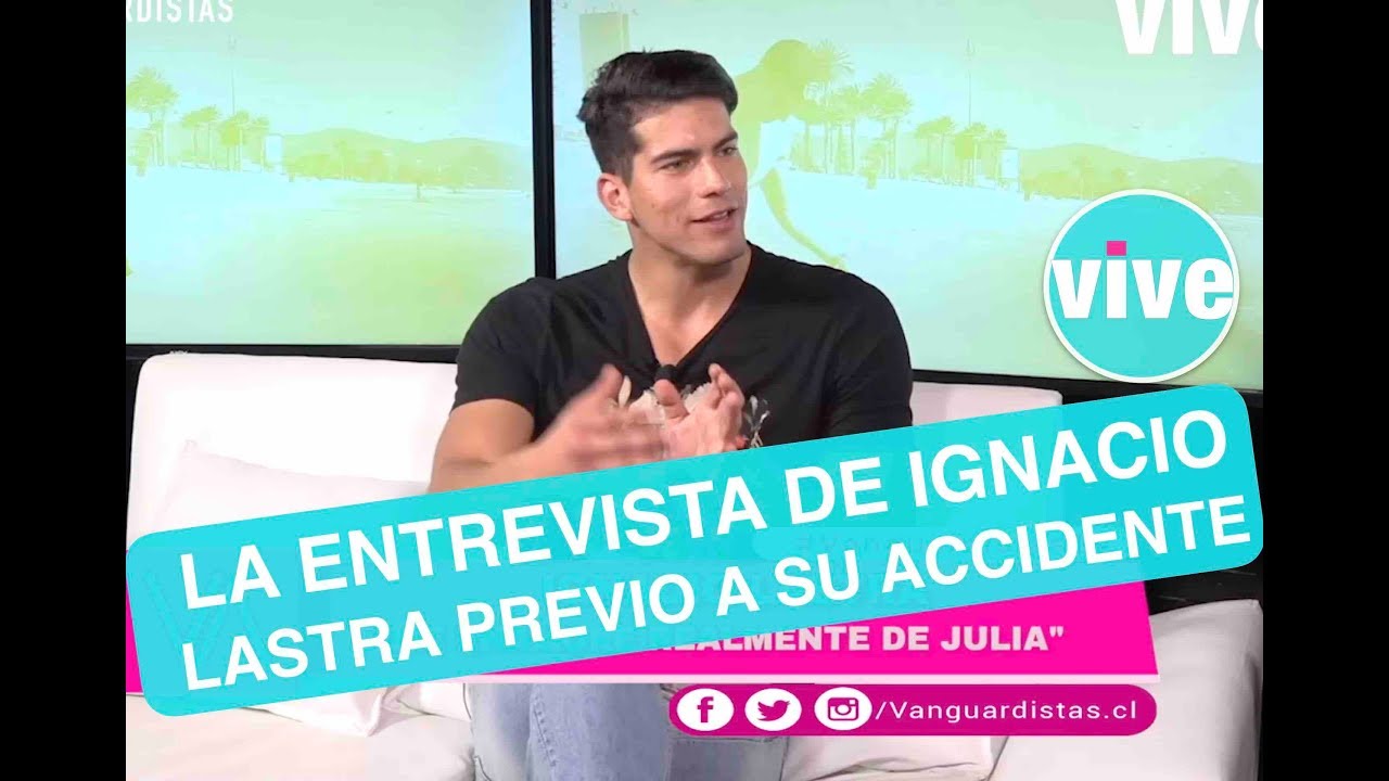 La última entrevista de Ignacio Lastra antes de su accidente YouTube