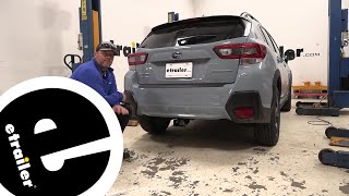 etrailer | DIY 2020 Subaru Crosstrek Installation for the Curt Trailer Hitch Receiver