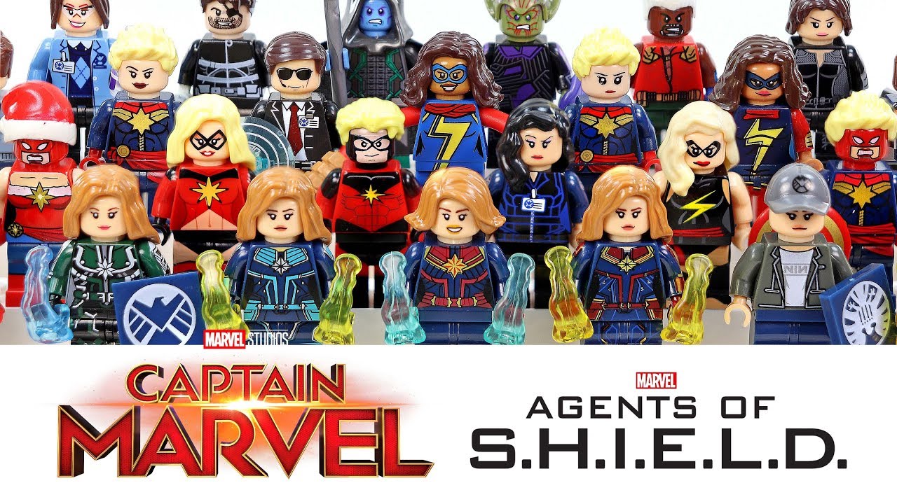 Carol Danvers Mini figure Captain Marvel