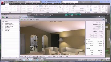 Interior Lights for Rendering in AutoCAD with nXtRender