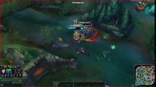 League of Legends Plays #3: Blitzcrank hook predict
