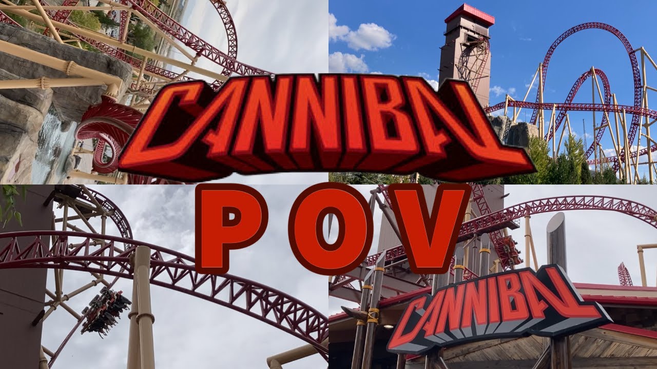 Coaster POV Cannibal at Lagoon (NEW) YouTube
