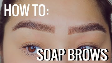 Fluffy Bushy Model Soap Brows 🧼 | EyesOnJess