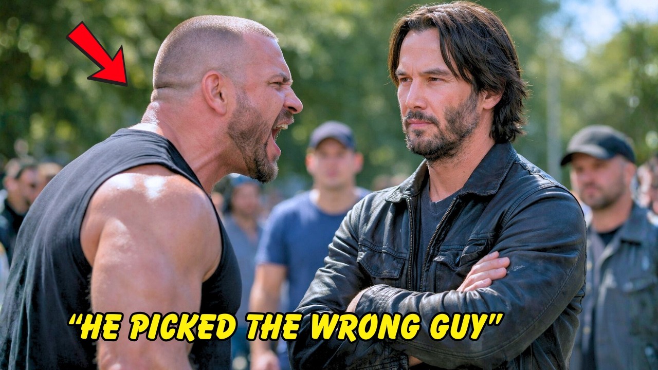 He Tried To Intimidate Keanu Reeves… He Regretted It Instantly | Real Strength Story..