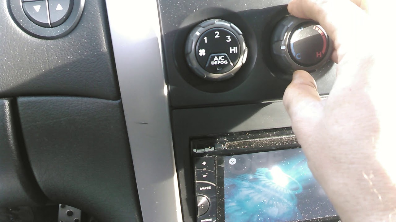 2006 GTO AC Heat Controls YouTube