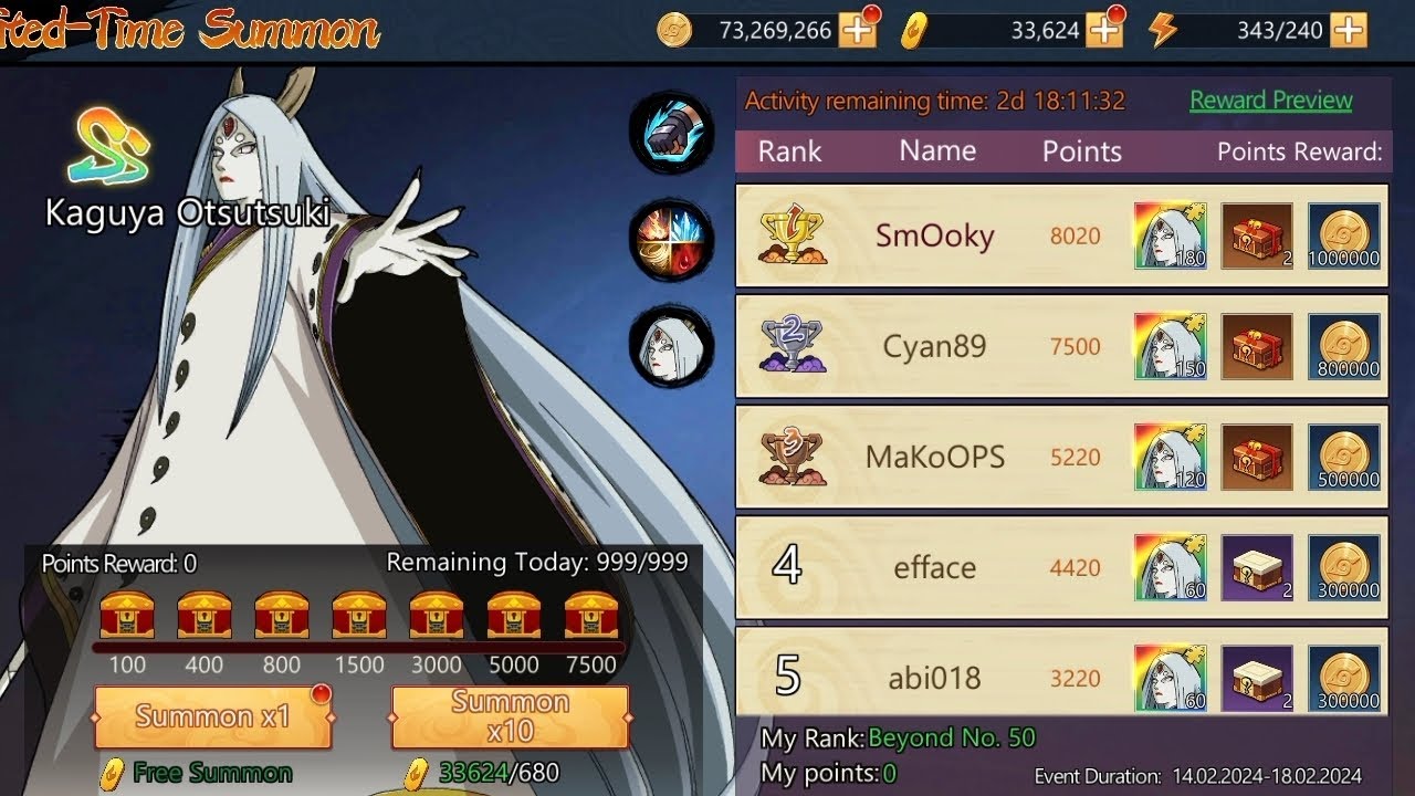 Gacha Limited Otsutsuki SS Inherited Flame #inheritedflame #stormbattle ...