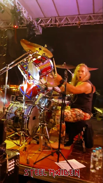 Flight Icarus - Steel maiden. Drum Cam. Iron Maiden cover